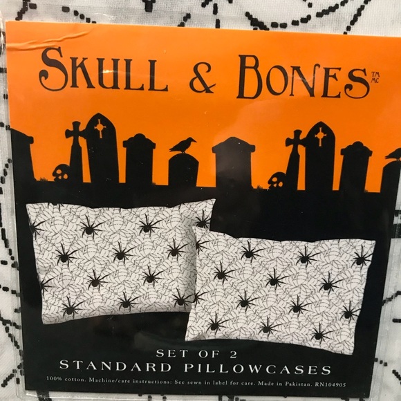 Halloween spider pillow case set 100% Cotton - Picture 6 of 6